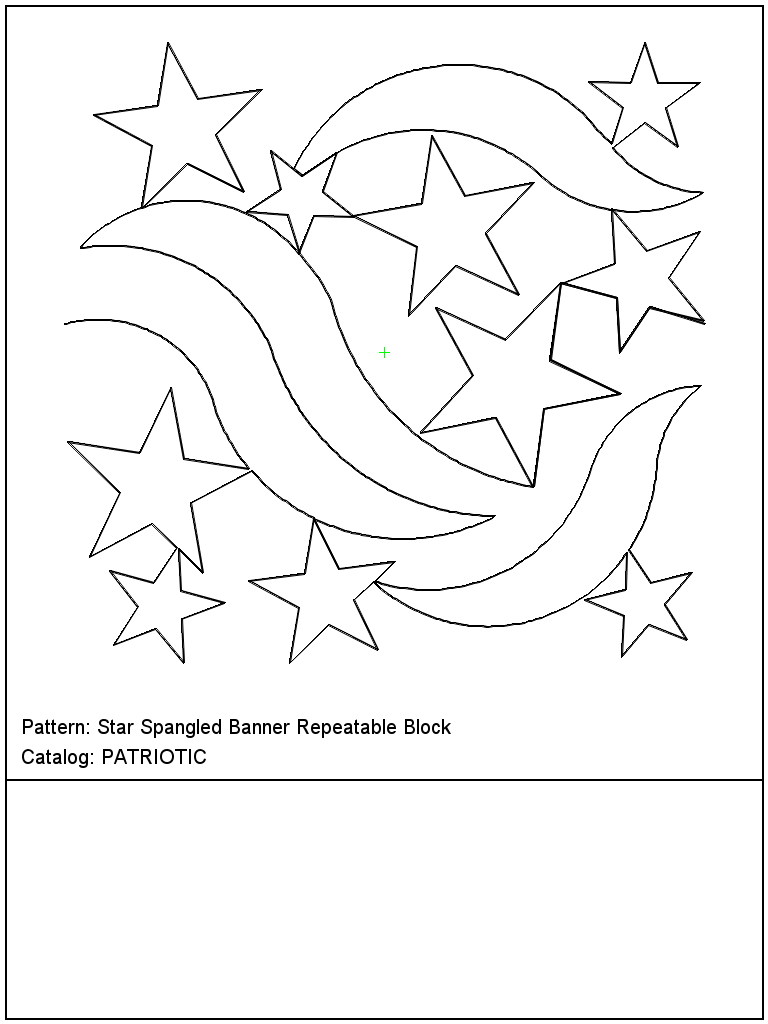 Star Spangled Banner Repeatable Block